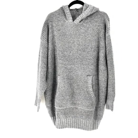 Asos Design Women's ASYOU Oversized Knitted Hoodie Dress - US 6 - Picture 2 of 7